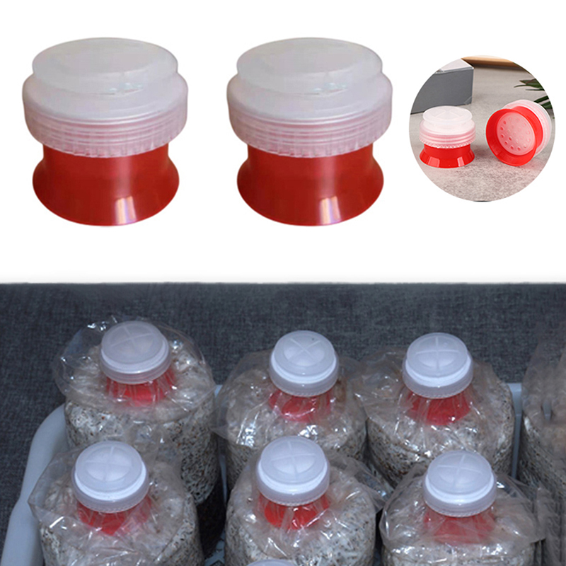 Mushroom Spawn Bag - Lot de 10 Cols de scellage