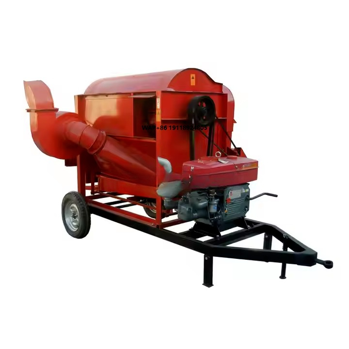 Rice Thresher Machine - Machine à battre agricole pour riz,