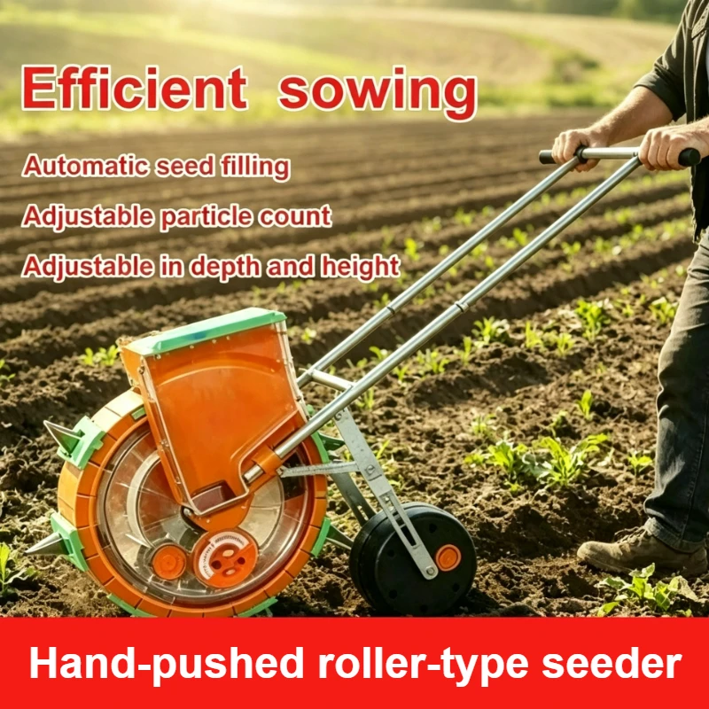 Seed Planter - Semoir manuel à pousser, machine à
