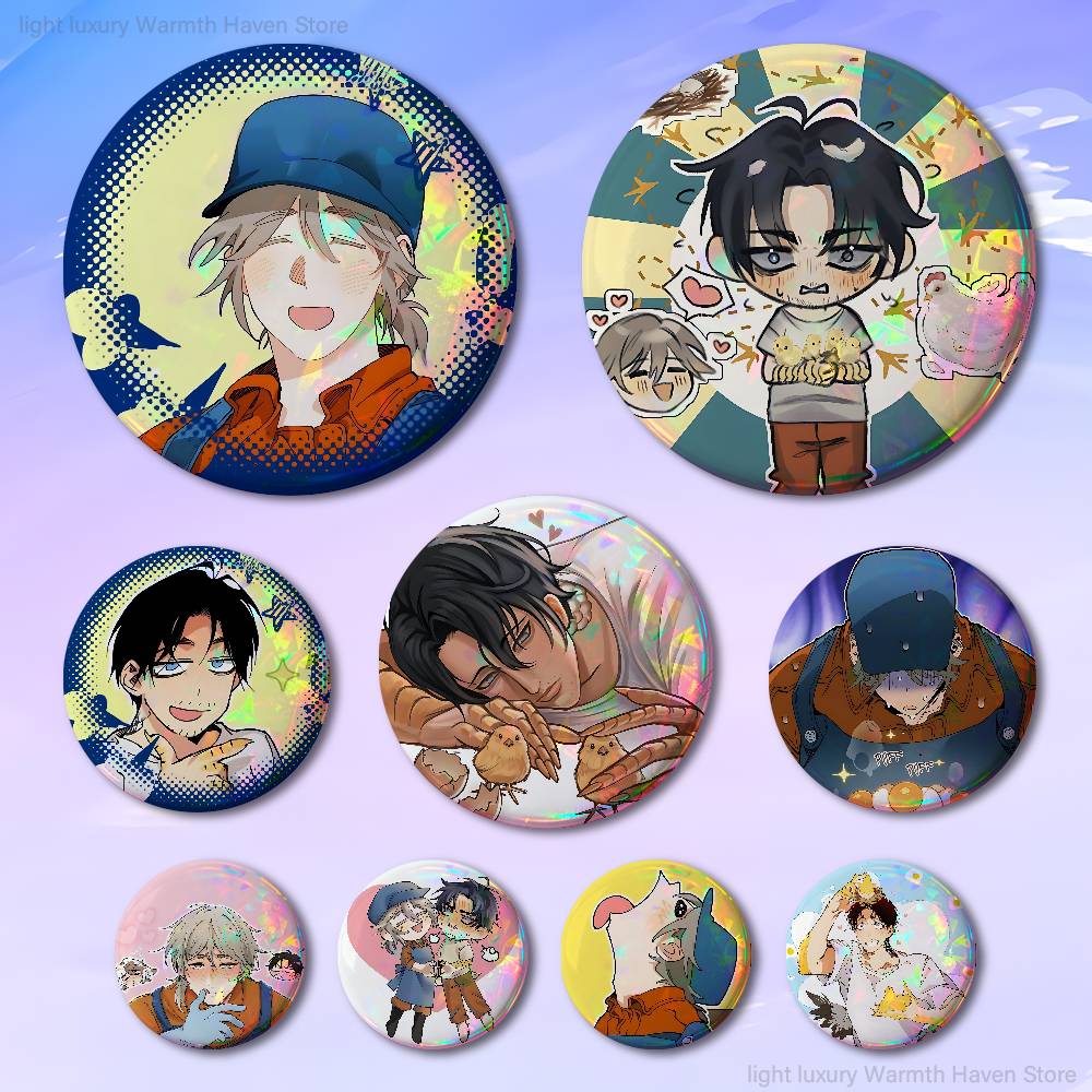 Farming Japan - Broches et badges Manhwa Mr As