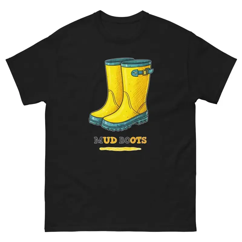 Agriculture Farming Boots - T-shirt Mud Boots Farming Rural Life