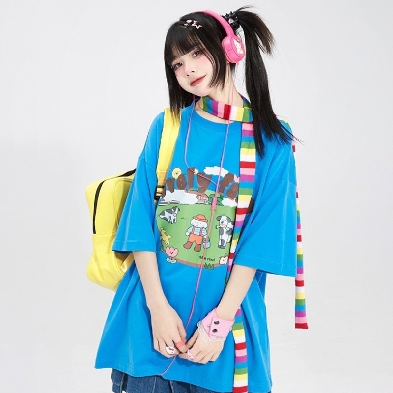 T-shirt oversize esthétique Y2 - Farming Japan avis et prix