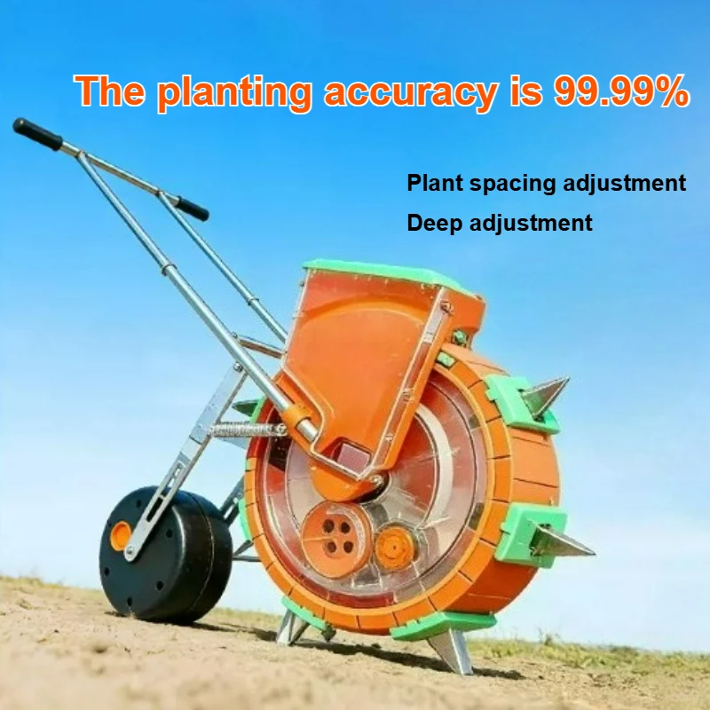 Semoir manuel à pousser, machi - Seed Planter avis et prix