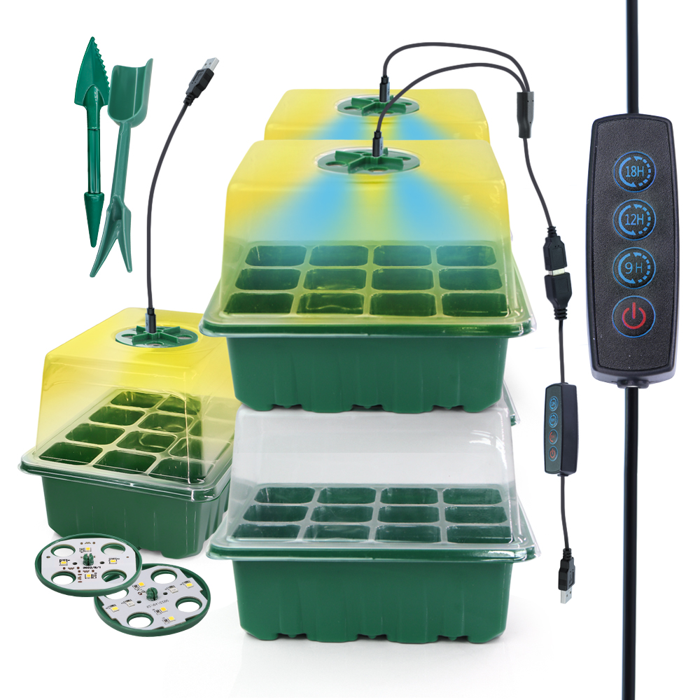Pots de pépinière LED avec lum - Seed Planter avis et prix
