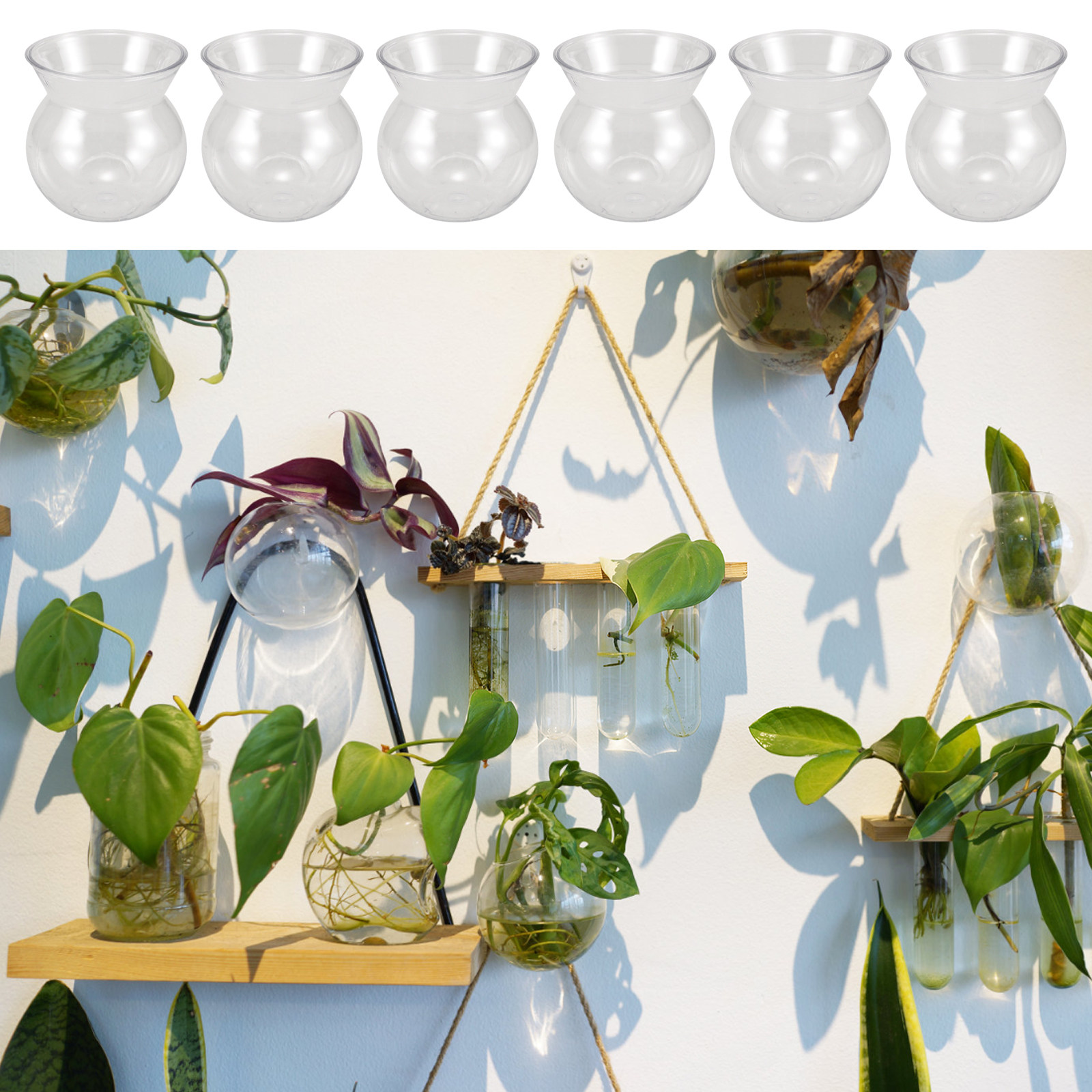 6 pots à fleurs miniatures tra - Seed Planter avis et prix
